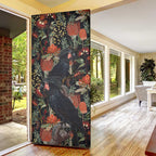 Australia Palm Cockatoo Door Cover Aussie Native Flowers - Aussie Hoodie