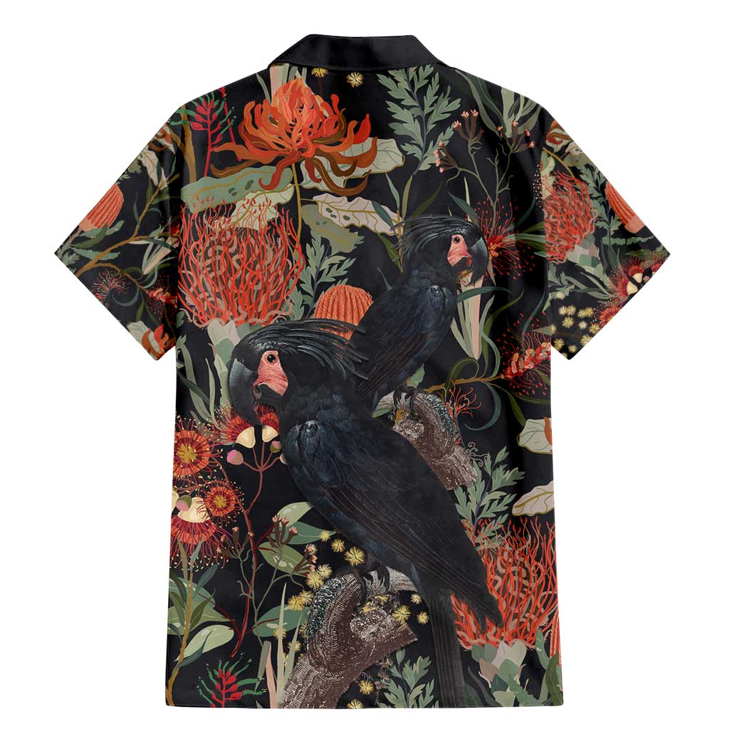 Australia Palm Cockatoo Family Matching Mermaid Dress and Hawaiian Shirt Aussie Native Flowers - Aussie Hoodie