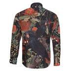 Australia Palm Cockatoo Family Matching Off Shoulder Short Dress and Hawaiian Shirt Aussie Native Flowers - Aussie Hoodie