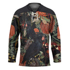 Australia Palm Cockatoo Hockey Jersey Aussie Native Flowers - Aussie Hoodie