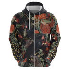 Australia Palm Cockatoo Hoodie Aussie Native Flowers - Aussie Hoodie