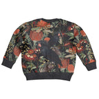 Australia Palm Cockatoo Kid Ugly Christmas Sweater Aussie Native Flowers - Aussie Hoodie