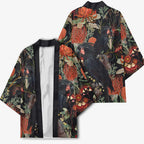 Australia Palm Cockatoo Kimono Aussie Native Flowers - Aussie Hoodie