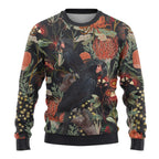 Australia Palm Cockatoo Ugly Christmas Sweater Aussie Native Flowers - Aussie Hoodie