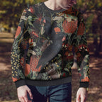 Australia Palm Cockatoo Ugly Christmas Sweater Aussie Native Flowers - Aussie Hoodie