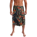 Australia Palm Cockatoo Lavalava Aussie Native Flowers - Aussie Hoodie