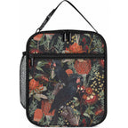 Australia Palm Cockatoo Lunch Bag Aussie Native Flowers