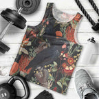 Australia Palm Cockatoo Men Tank Top Aussie Native Flowers - Aussie Hoodie