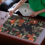 Australia Palm Cockatoo Puzzle Aussie Native Flowers - Aussie Hoodie