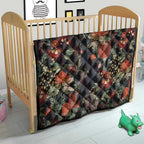 Australia Palm Cockatoo Quilt Aussie Native Flowers - Aussie Hoodie