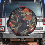 Australia Palm Cockatoo Spare Tire Cover Aussie Native Flowers - Aussie Hoodie