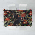 Australia Palm Cockatoo Tablecloth Aussie Native Flowers - Aussie Hoodie