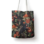 Australia Palm Cockatoo Tote Bag Aussie Native Flowers - Aussie Hoodie