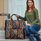 Australia Palm Cockatoo Travel Bag Aussie Native Flowers - Aussie Hoodie