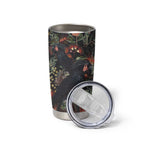 Australia Palm Cockatoo Tumbler Cup Aussie Native Flowers - Aussie Hoodie