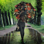 Australia Palm Cockatoo Umbrella Aussie Native Flowers - Aussie Hoodie