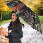 Australia Palm Cockatoo Umbrella Aussie Native Flowers - Aussie Hoodie