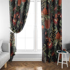 Australia Palm Cockatoo Window Curtain Aussie Native Flowers - Aussie Hoodie