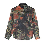 Australia Palm Cockatoo Women Casual Shirt Aussie Native Flowers - Aussie Hoodie