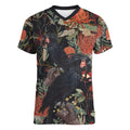 Australia Palm Cockatoo Women V-Neck T-Shirt Aussie Native Flowers - Aussie Hoodie