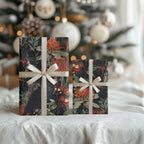Australia Palm Cockatoo Wrapping Paper Aussie Native Flowers - Aussie Hoodie