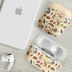 Australia Native Animals AirPods Case Aussie Aboriginal Art Seamless Vibes - Aussie Hoodie