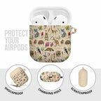 Australia Native Animals AirPods Case Aussie Aboriginal Art Seamless Vibes - Aussie Hoodie