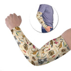 Australia Native Animals Arm Sleeves Aussie Aboriginal Art Seamless Vibes - Aussie Hoodie