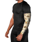 Australia Native Animals Arm Sleeves Aussie Aboriginal Art Seamless Vibes - Aussie Hoodie