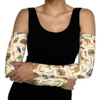 Australia Native Animals Arm Sleeves Aussie Aboriginal Art Seamless Vibes - Aussie Hoodie