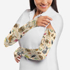 Australia Native Animals Arm Sleeves Aussie Aboriginal Art Seamless Vibes - Aussie Hoodie