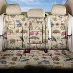 Australia Native Animals Back Car Seat Cover Aussie Aboriginal Art Seamless Vibes - Aussie Hoodie