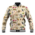 Australia Native Animals Baseball Jacket Aussie Aboriginal Art Seamless Vibes - Aussie Hoodie
