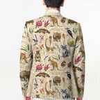 Australia Native Animals Blazer Aussie Aboriginal Art Seamless Vibes - Aussie Hoodie