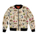 Australia Native Animals Bomber Jacket Aussie Aboriginal Art Seamless Vibes - Aussie Hoodie