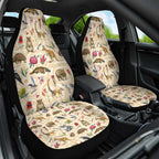 Australia Native Animals Car Seat Cover Aussie Aboriginal Art Seamless Vibes - Aussie Hoodie