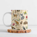Australia Native Animals Ceramic Mug Aussie Aboriginal Art Seamless Vibes - Aussie Hoodie