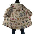 Australia Native Animals Cloak Aussie Aboriginal Art Seamless Vibes - Aussie Hoodie