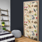Australia Native Animals Door Cover Aussie Aboriginal Art Seamless Vibes - Aussie Hoodie