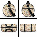 Australia Native Animals Duffle Bag Aussie Aboriginal Art Seamless Vibes