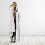 Australia Native Animals Hooded Blanket Aussie Aboriginal Art Seamless Vibes - Aussie Hoodie