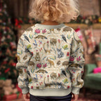 Australia Native Animals Kid Ugly Christmas Sweater Aussie Aboriginal Art Seamless Vibes - Aussie Hoodie