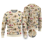 Australia Native Animals Ugly Christmas Sweater Aussie Aboriginal Art Seamless Vibes - Aussie Hoodie