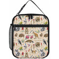 Australia Native Animals Lunch Bag Aussie Aboriginal Art Seamless Vibes