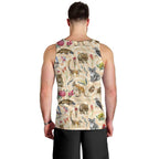 Australia Native Animals Men Tank Top Aussie Aboriginal Art Seamless Vibes - Aussie Hoodie