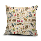 Australia Native Animals Pillow Cover Aussie Aboriginal Art Seamless Vibes - Aussie Hoodie