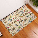 Australia Native Animals Rubber Doormat Aussie Aboriginal Art Seamless Vibes - Aussie Hoodie