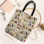 Australia Native Animals Tote Bag Aussie Aboriginal Art Seamless Vibes - Aussie Hoodie