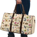 Australia Native Animals Travel Bag Aussie Aboriginal Art Seamless Vibes - Aussie Hoodie