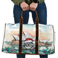 Australia Christmas Travel Bag Koala Santa Sydney Opera House Watercolor - Aussie Hoodie